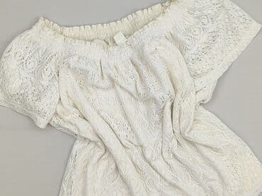 biała bluza damska hm: H&M, Bluzka damska, rozmiar S — 1