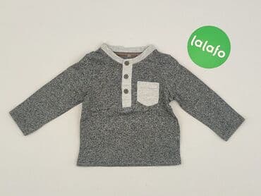 koszulka z traktorem dla dzieci: Bluzka, Tu, 1-3 m, stan - Idealny — 2
