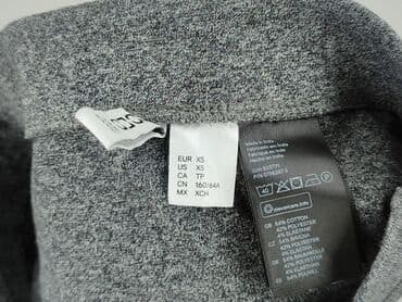 plisowane spódnice szara: H&M, Spódnica damska, rozmiar XS — 4