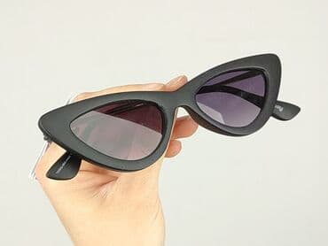 złoty pasek do sukienki h: Glasses, Sunglasses, Cat eyes design, condition - Perfect — 5