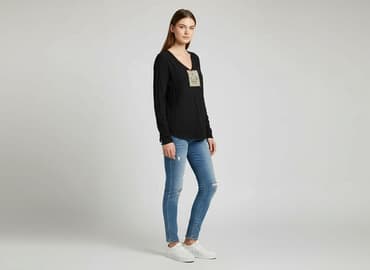 scotch soda sukienki: Scotch & Soda, Bluzka damska, rozmiar S — 7