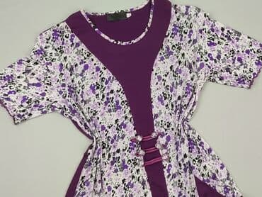 tanie bluzki z krótkim rękawem: Bluzka damska, rozmiar L — 1