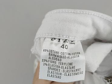 biale jeansy: Jeansy damskie, rozmiar L — 5