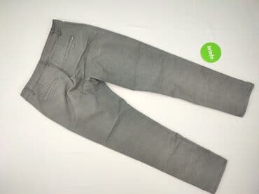 Women: Material trousers for women, size XL (EU 42) — 3