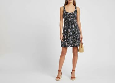 sukienki mini na wesele allegro: H&M, Sukienka damska, rozmiar L — 6