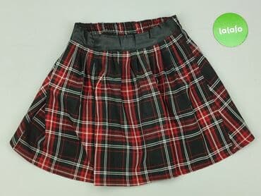 sukienka w krate czerwona: Spódnica damska, rozmiar M — 2