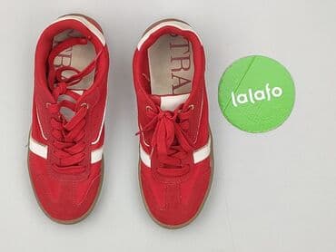 stradivarius pomarańczowe buty na obcasie: Stradivarius, Sneakersy damskie, 38 — 2