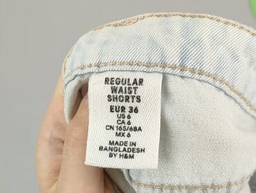 krótkie spodenki jeansowe hm: H&M, Szorty damskie, rozmiar S — 4