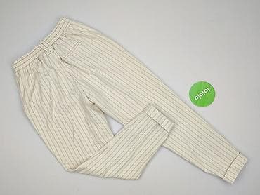 s stradivarius: Bershka, Material trousers for women, size S — 3