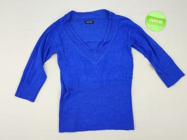 prążkowane bluzki z krótkim rękawem: Laura Scott, Bluzka damska, S — 2