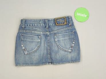 spodenko spódniczka jeans: Spódnica damska, rozmiar S — 3