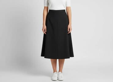 spódnice w kształcie litery a midi: Spódnica damska, rozmiar S — 5