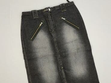 spódnice jeans czarne: Spódnica damska, rozmiar M — 2