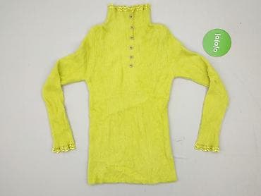 neonowy sweter: Golf damski, rozmiar S — 2