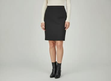 modna kiecka spódnice ołówkowe: Spódnica damska, rozmiar L — 5