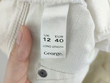 t shirty plus size: George, Material trousers for women, size L (EU 40) — 4