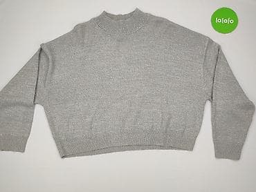 sweter patchwork: H&M Divided, Women`s sweater, size L — 2