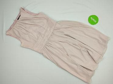 satynowa biala sukienka: Swing, Sukienka damska, rozmiar L — 2