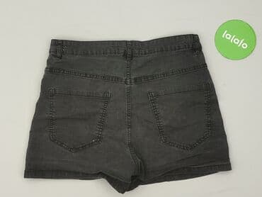 skórzane krótkie spodenki: Denim Collection, Szorty damskie, rozmiar L — 3