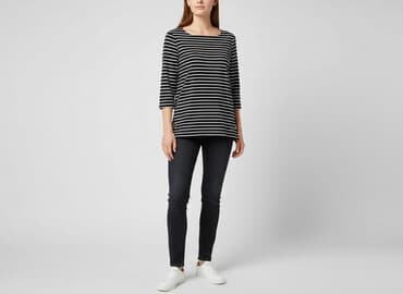 koszula wiya w paski: Olsen, Bluzka damska, rozmiar S — 6