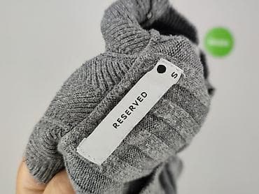 szary plaszcz pull: Sweter damski, rozmiar S — 4