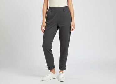 spodnie z wysokim stanem zalando: H&M, Spodnie materiałowe damskie, rozmiar M — 1