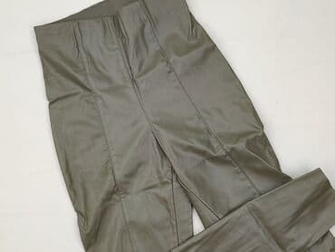 h: H&M, Legginsy Ze skóry ekologicznej damskie, rozmiar S — 1