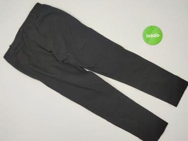 legginsy eko skóra matowe: Material trousers for women, M — 4