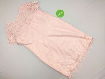 buty pudrowy róż na wesele: Sukienka damska, rozmiar M — 4