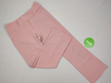 jaka bluzka do różowych spodni: Material trousers for women, size XL — 2