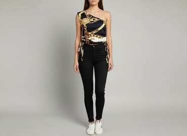 bluzki hiszpanki wiazana: Shein, Top damski, rozmiar S — 7