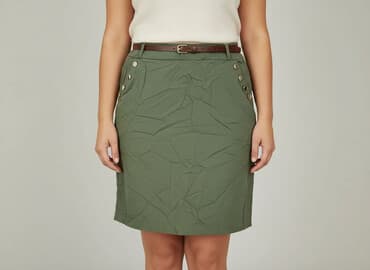 spódniczka khaki: Spódnica damska, rozmiar 2XL — 7