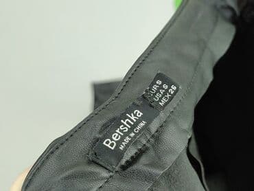 rajstopy z paskiem: Bershka, Legginsy Ze skóry ekologicznej damskie, S — 4