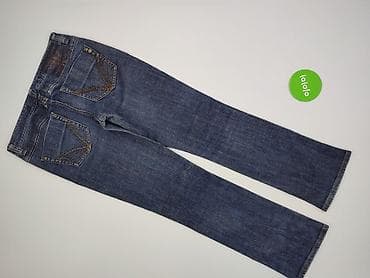 czarne jeansy pull: River Island, Jeansy damskie, rozmiar L — 3