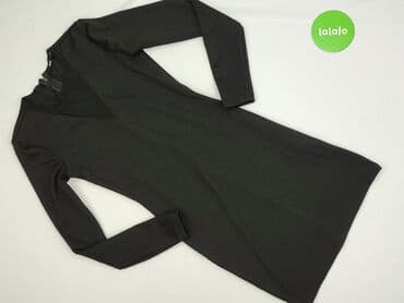 czarna sukienka z długim rękawem sinsay: Sinsay, Sukienka damska, rozmiar XS — 2