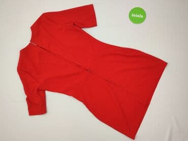 czerwona sukienka c a: H&M, Sukienka damska, rozmiar M — 3