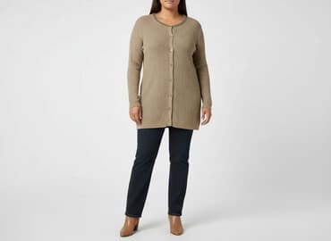 sweter c and a: Jones New York, Kardigan damski, rozmiar 3XL — 6