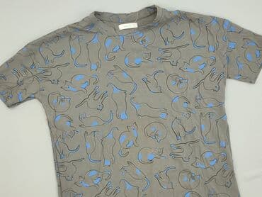 ubrania z kotami: T-shirt damski, rozmiar S — 2