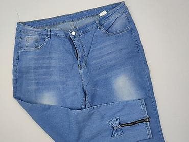 dzwony jeans: Jeansy damskie, rozmiar 5XL — 1