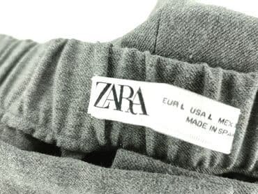 spodnie dla grubych: Zara, Spodnie materiałowe damskie, L — 4