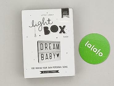 Zegary na ścianę: A Little Lovely Lightbox A5 – czarna Lekka, dekoracyjna skrzynka — 2