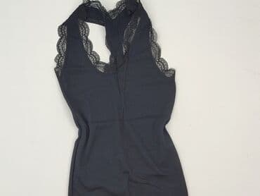 czarne bluzki basic: Greence, Top damski, M — 1