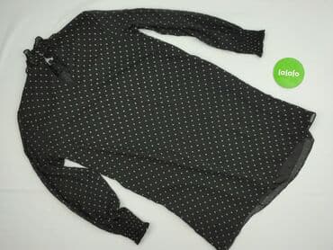 czarną sukienka z białym kołnierzykiem h m: H&M, Sukienka damska, rozmiar M — 4