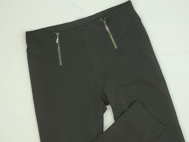 długie spodnie damskie dla wysokich: Spodnie materiałowe damskie, rozmiar L — 1