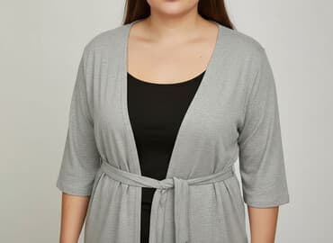 sukienki z kaszmiru: Kardigan damski, rozmiar 2XL — 7