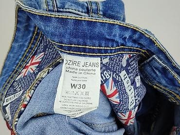 patchworkowe jeansy: Jeansy dla mężczyzn, rozmiar M — 5