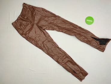 woskowane legginsy: Legginsy Ze skóry ekologicznej damskie, rozmiar S — 2