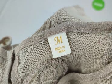 bluzki z siateczką długi rękaw: Women's blouse, size M — 5