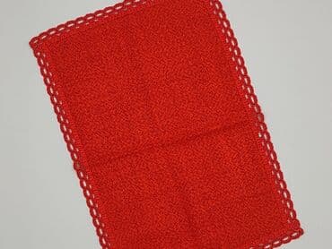 PL - Napkin 44 x 30, color - Red, condition - Perfect