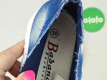 kapcie slipper: Półbuty damskie, rozmiar 39 — 5